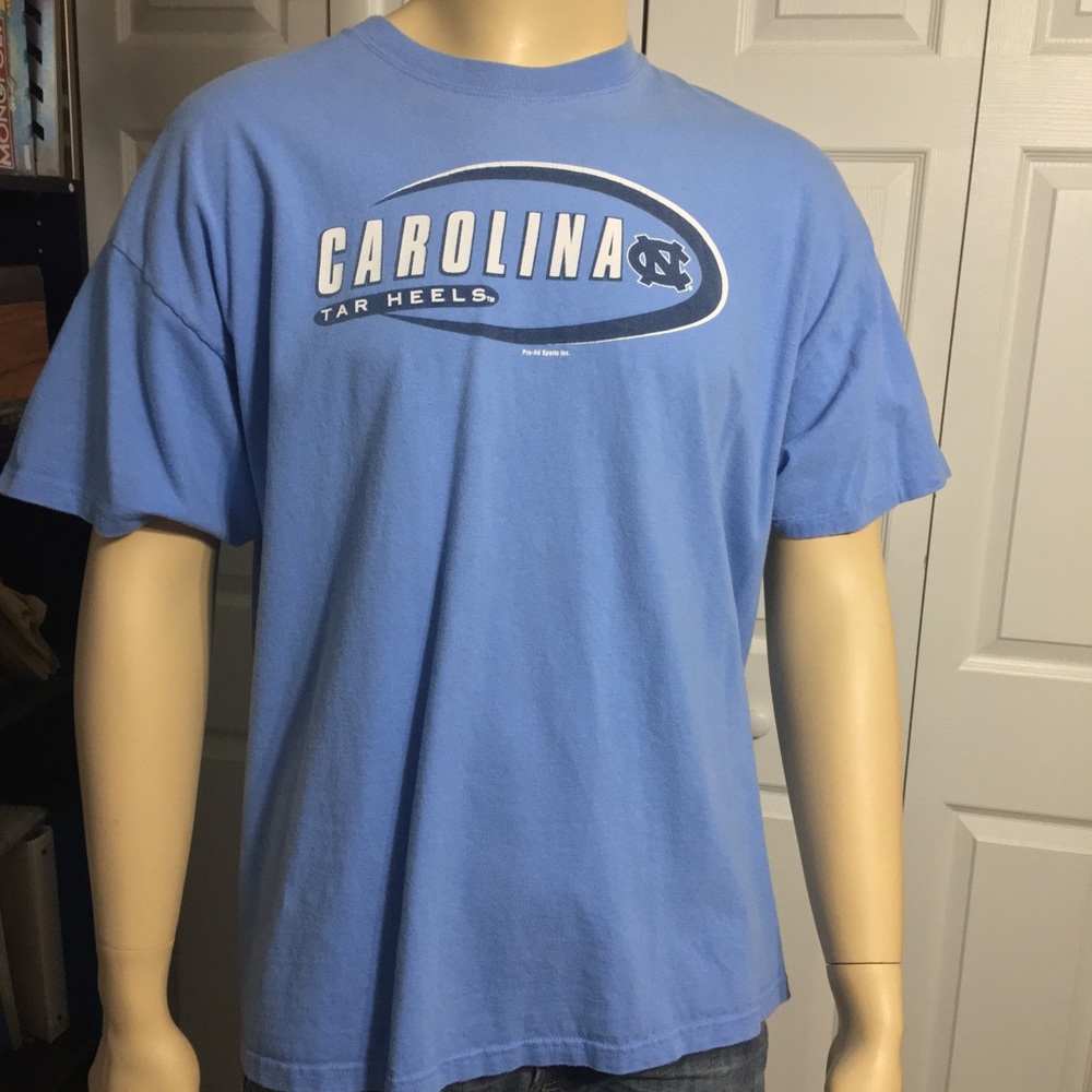 2xl Carolina tarheels tee shirt